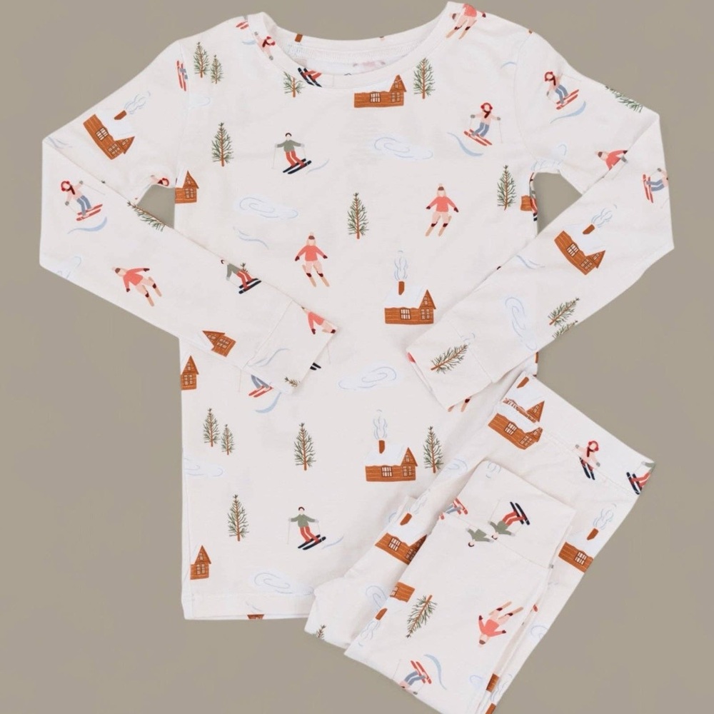 Dream Big Little Co Ski Chalet Pajama Set 12-18 18-24 months 2T 3T 4T 7/8